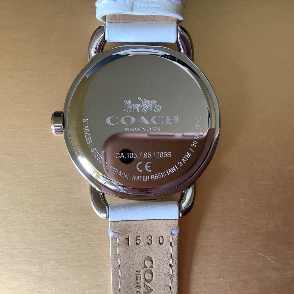 Coach White Women's Watch - Picture 12 of 16